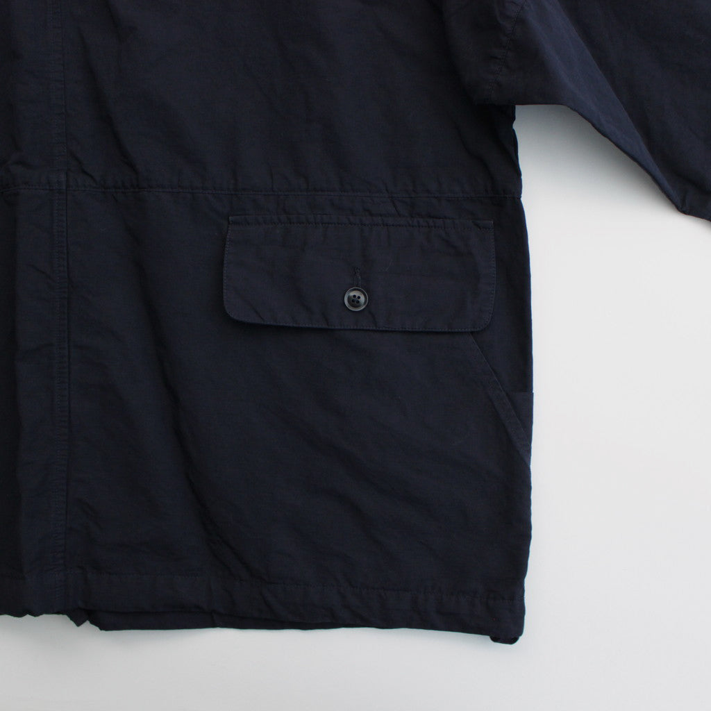Weather Cloth Hooded Smock #Navy [6021-2501]