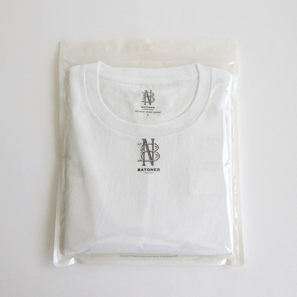 MERIYASU T-SHIRT #WHITE [BN-24SM-060]