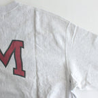 PRINT Sweat Crew-neck P/O Big #HeatherWhite×IT-M [bROOTS23F26P]