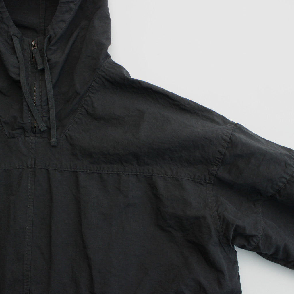 Weather Cloth Hooded Smock #Charcoal [6021-2501]