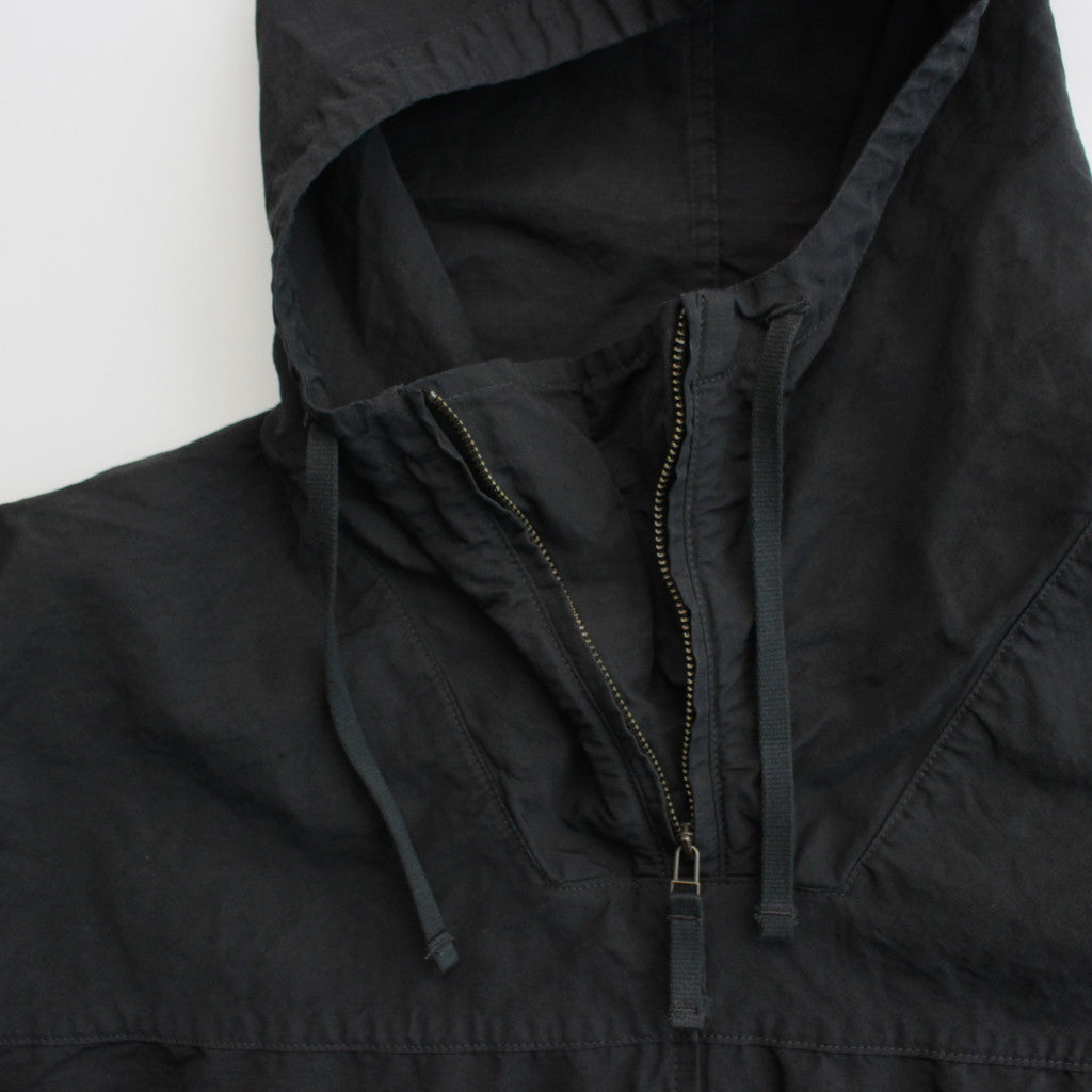 Weather Cloth Hooded Smock #Charcoal [6021-2501]