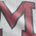 PRINT Sweat Crew-neck P/O Big #HeatherWhite×IT-M [bROOTS23F26P]