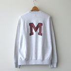 PRINT Sweat Crew-neck P/O Big #HeatherWhite×IT-M [bROOTS23F26P]