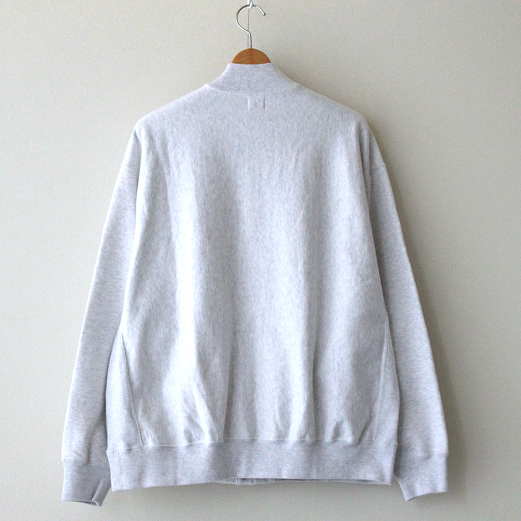 Soft&Hard Sweat Snap Cardigan #HeatherWhite [bROOTS23F25]