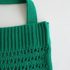 LOW GAUGE KNIT BAG #GREEN [BN-24SI-003]
