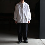 Soft&Hard Sweat Snap Cardigan #HeatherWhite [bROOTS23F25]