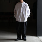 Soft&Hard Sweat Snap Cardigan #HeatherWhite [bROOTS23F25]