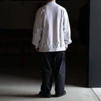 Soft&Hard Sweat Snap Cardigan #HeatherWhite [bROOTS23F25]