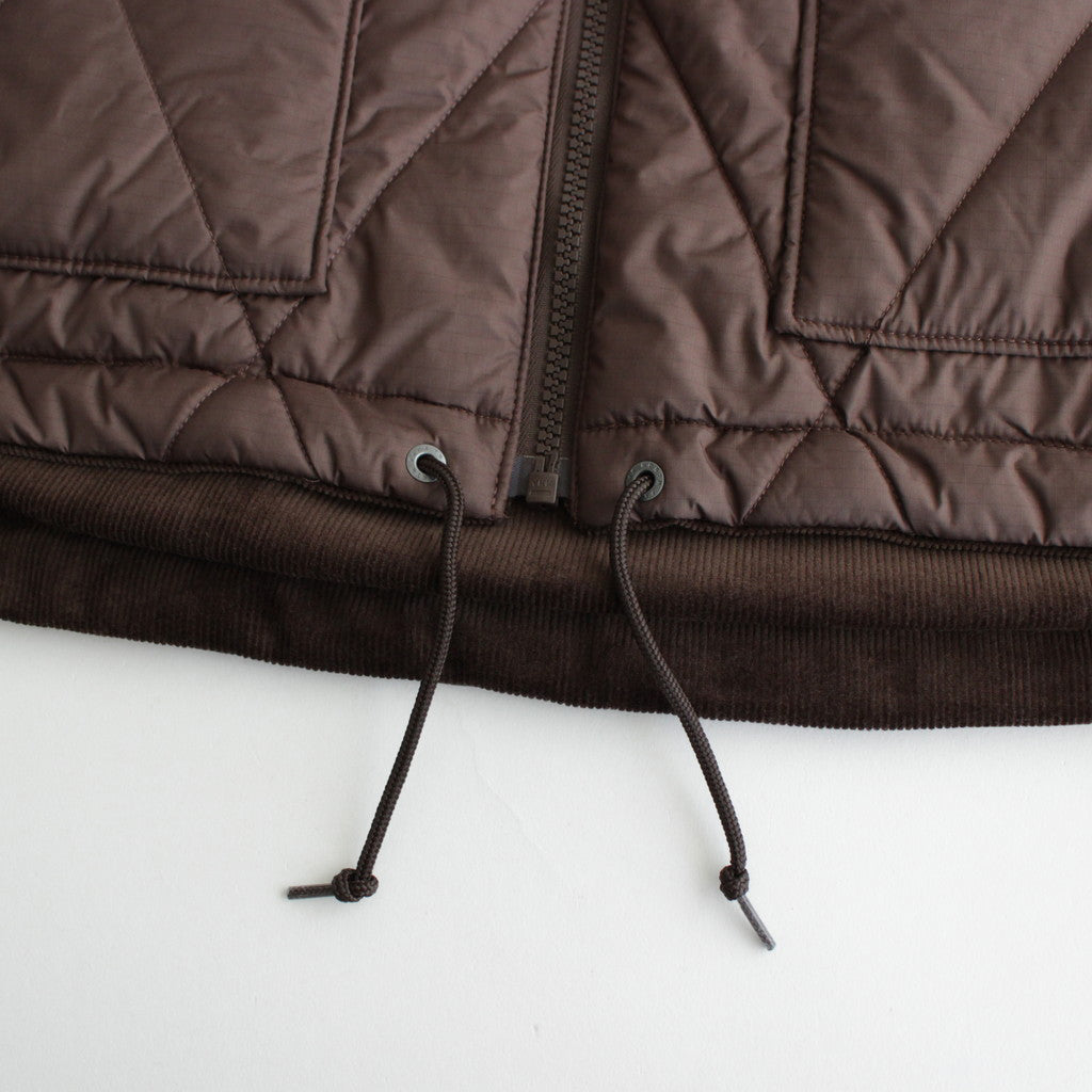 Corduroy Field Reversible Jacket #Brown [NY2366N] – Diffusion