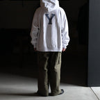 PRINT Sweat Hoodie P/O Big #HeatherWhite×ALE-Y [bROOTS23F27P]