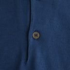 THE SEAISLAND COTTON HIGH GAUGE POLO S/S #BLUE [BN-24SM-057]