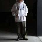 PRINT Sweat Hoodie P/O Big #HeatherWhite×ALE-Y [bROOTS23F27P]