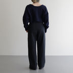 LAMBS WOOL KN P/O #NAVY [16832 60074]