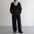 LAMBS WOOL KN P/O #NAVY [16832 60074]