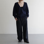 LAMBS WOOL KN P/O #NAVY [16832 60074]