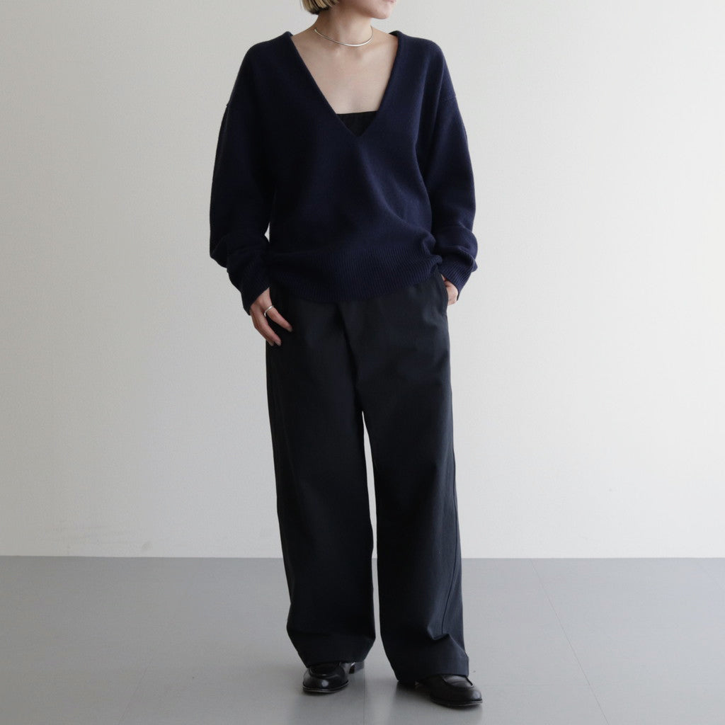 LAMBS WOOL KN P/O #NAVY [16832 60074]