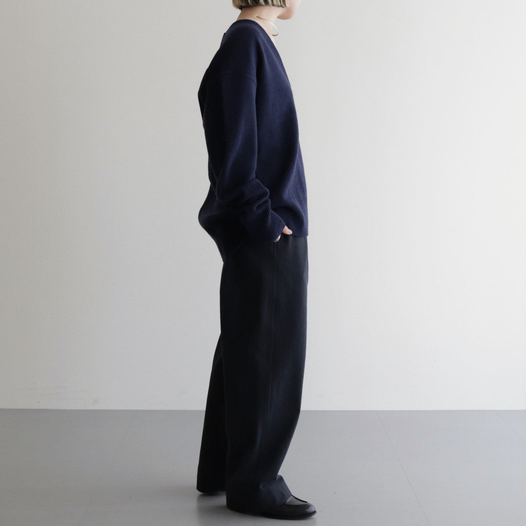 LAMBS WOOL KN P/O #NAVY [16832 60074]