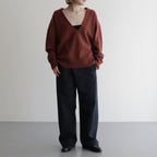 LAMBS WOOL KN P/O #BROWN [16832 60074]