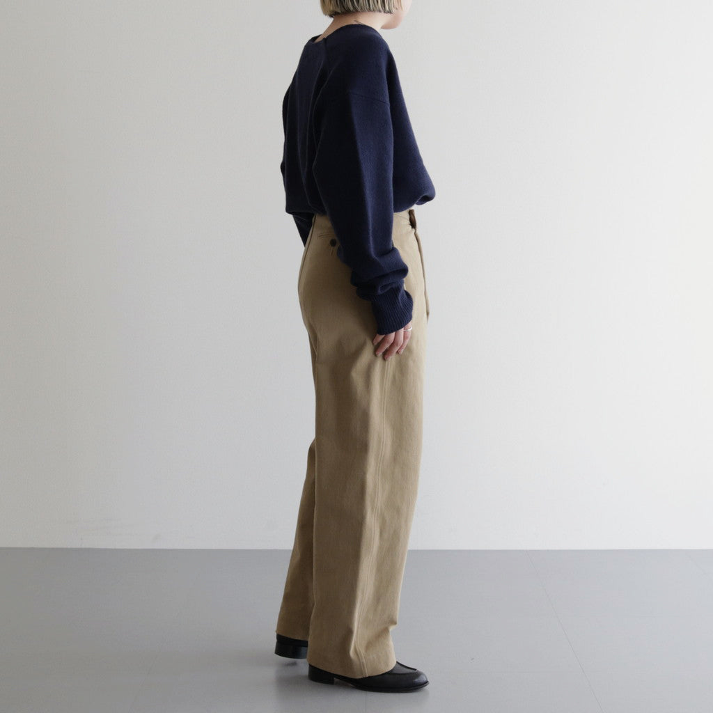 LAMBS WOOL KN P/O #NAVY [16832 60074]