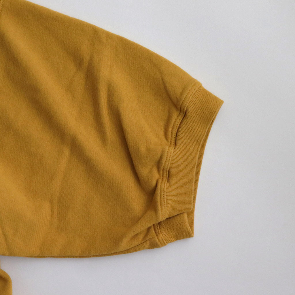 Field Short Sleeve Sweatshirt #Mustard [NT6403N]