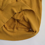 Field Short Sleeve Sweatshirt #Mustard [NT6403N]