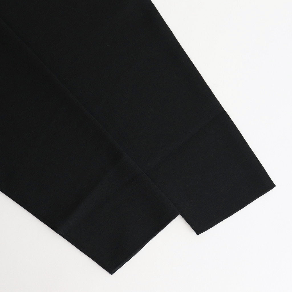 32G SMOOTH WOOL POLO #BLACK [BN-24FM-024]