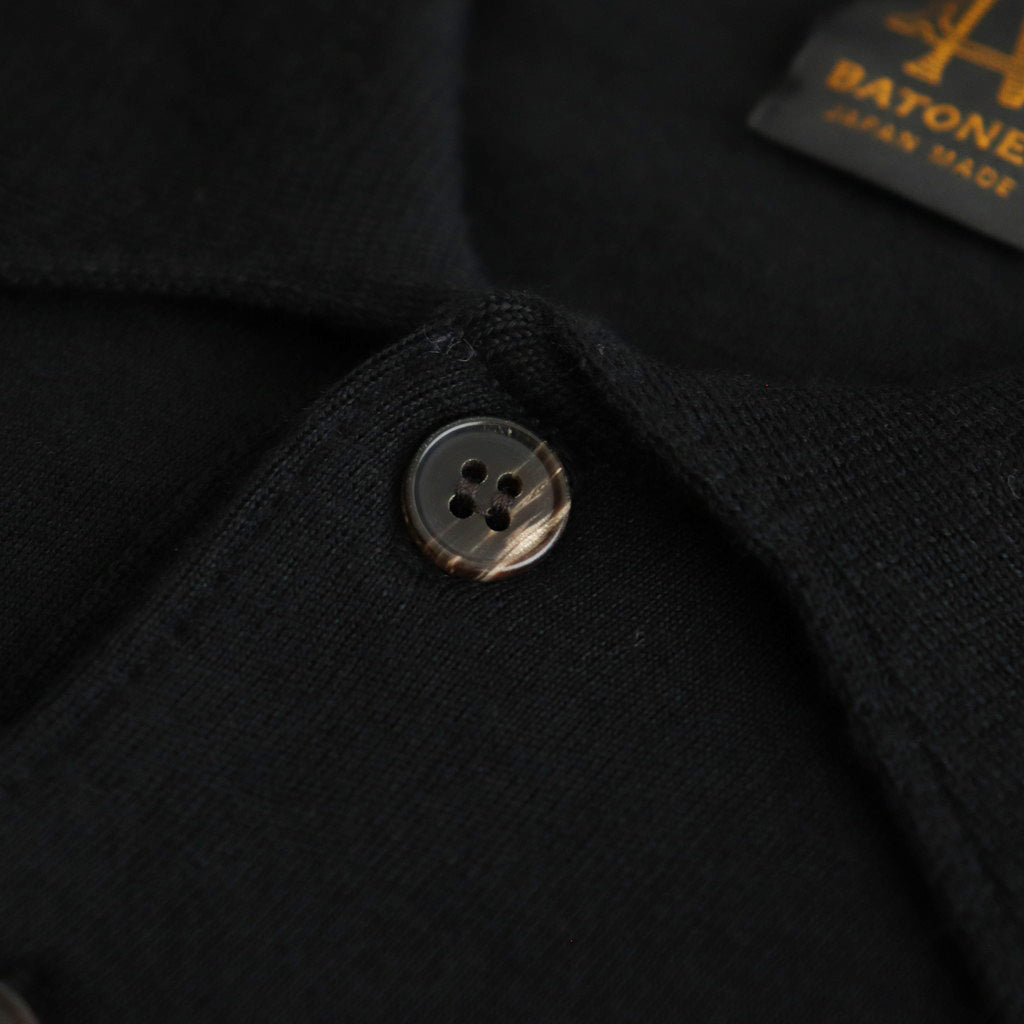 32G SMOOTH WOOL POLO #BLACK [BN-24FM-024]