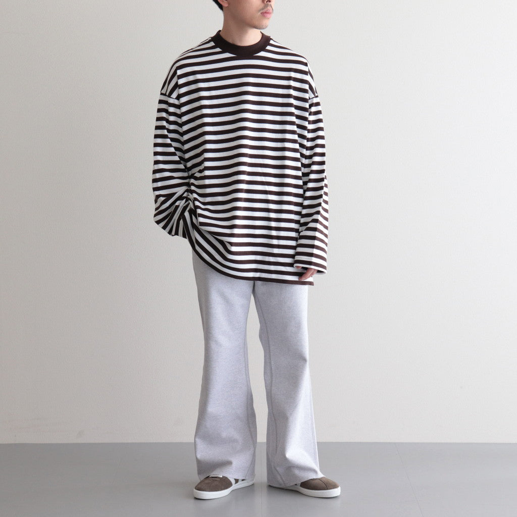 FLARED GYM PANTS #ASH GRAY [A23C-05PT01C]