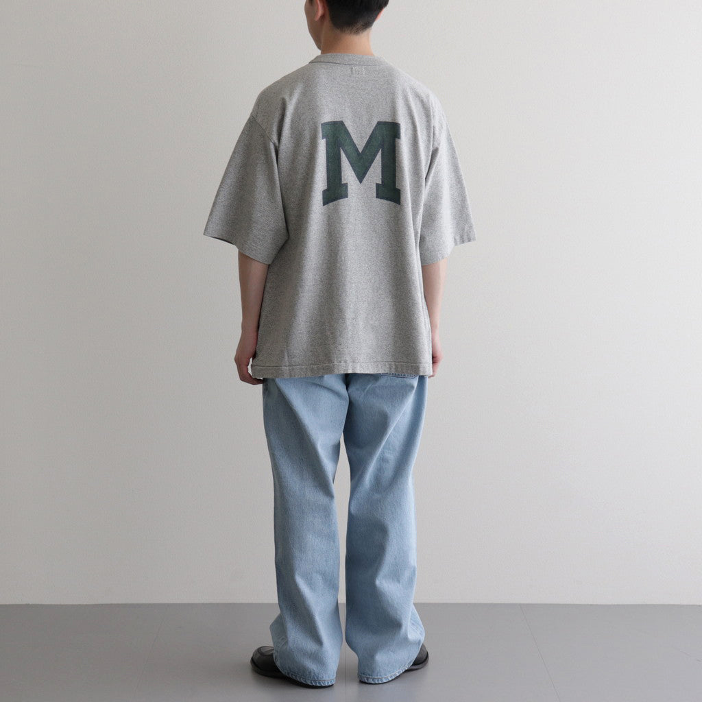 IT-M 88/12 Print Tee WIDE #HeatherGrey [bROOTS24S27A]
