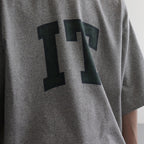IT-M 88/12 Print Tee WIDE #HeatherGrey [bROOTS24S27A]