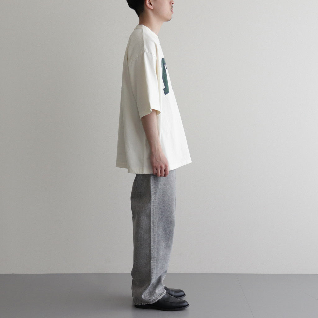 IT-M 88/12 Print Tee WIDE #Ivory [bROOTS24S27A]