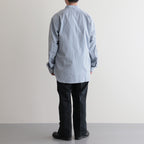 OFFICER TROUSERS WIDE #INK BLACK [PM-401]