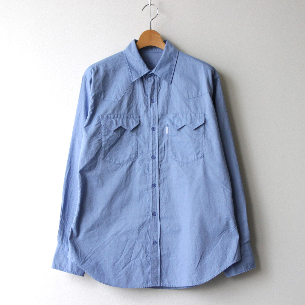 WESTERN SHIRT #BLUE [SH-WSTN-003]