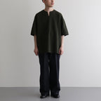 Rough&Smooth Thermal Over-neck #Olive [bROOTS24S19]