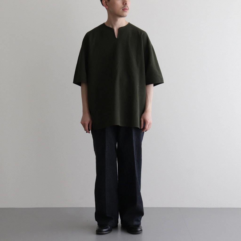 Rough&Smooth Thermal Over-neck #Olive [bROOTS24S19]