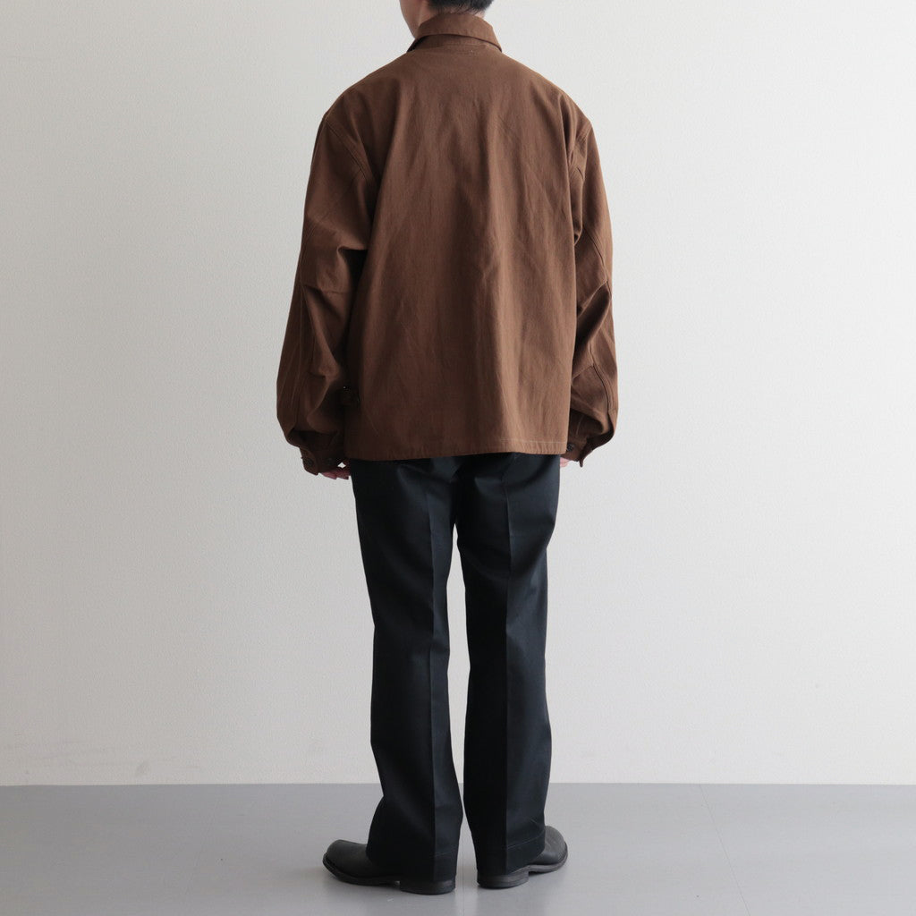 OFFICER TROUSERS REGULAR #INK BLACK [PM-402]