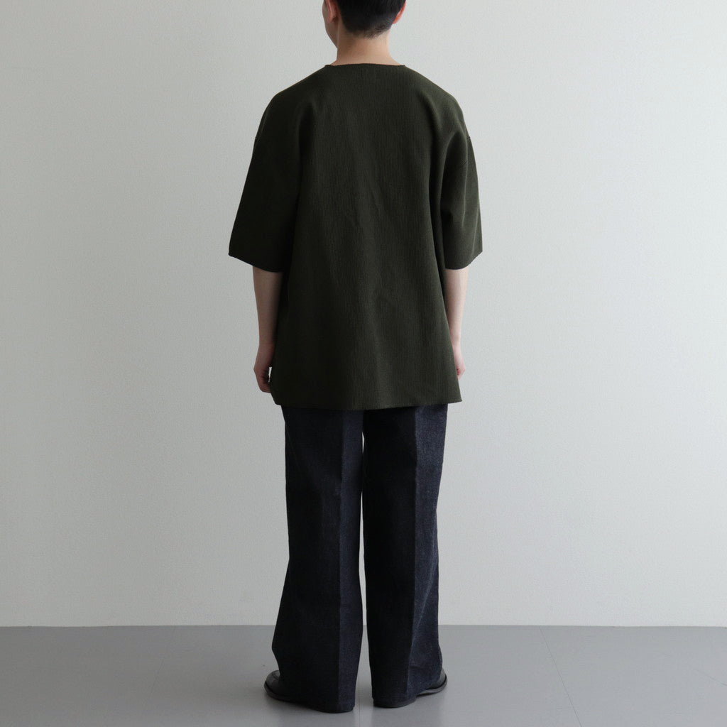 Rough&Smooth Thermal Over-neck #Olive [bROOTS24S19]