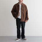 OFFICER TROUSERS REGULAR #INK BLACK [PM-402]