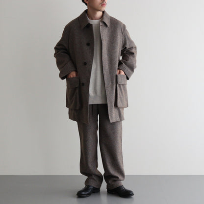 6 Pocket Wool Trousers #Brown [6043-1402]