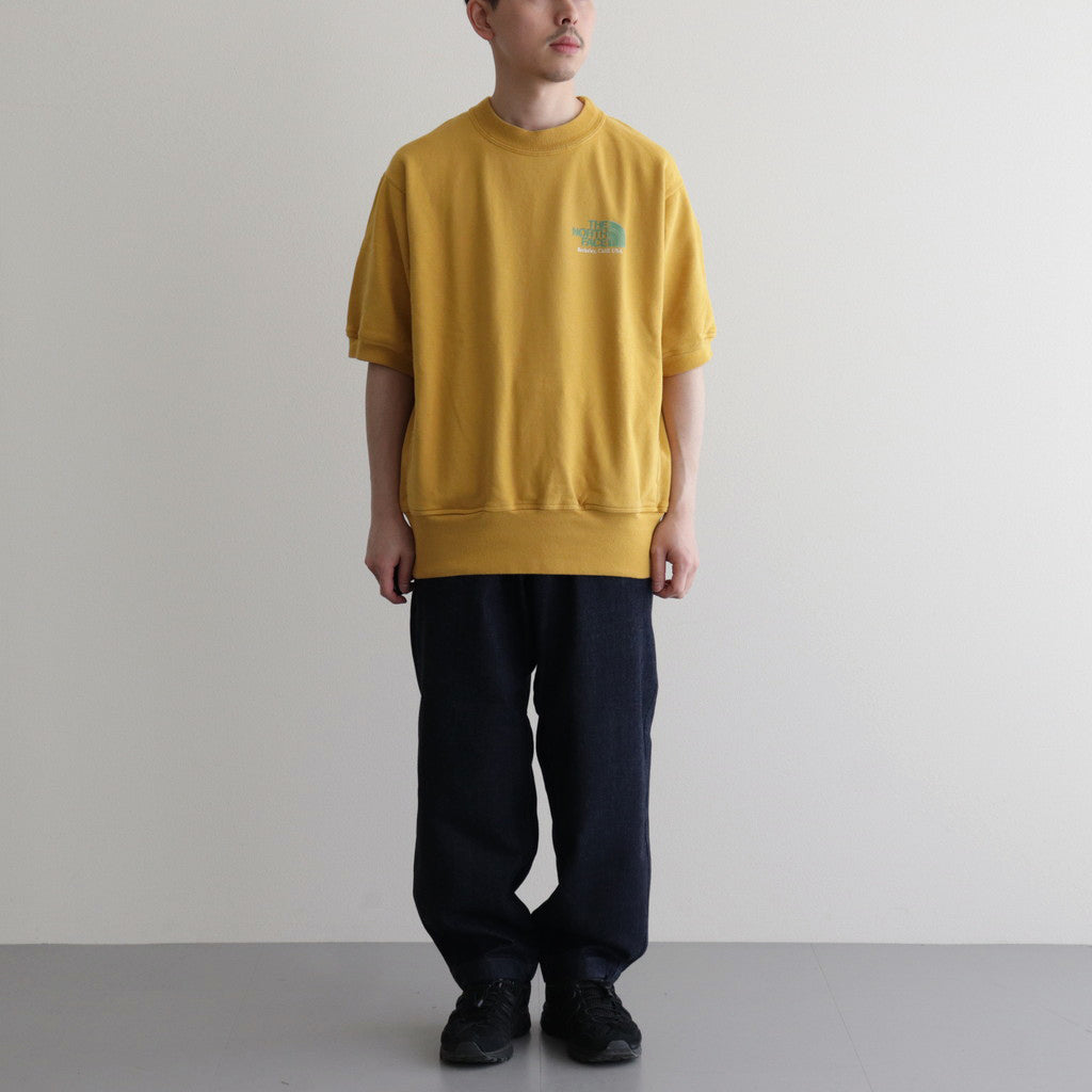 Field Short Sleeve Sweatshirt #Mustard [NT6403N]