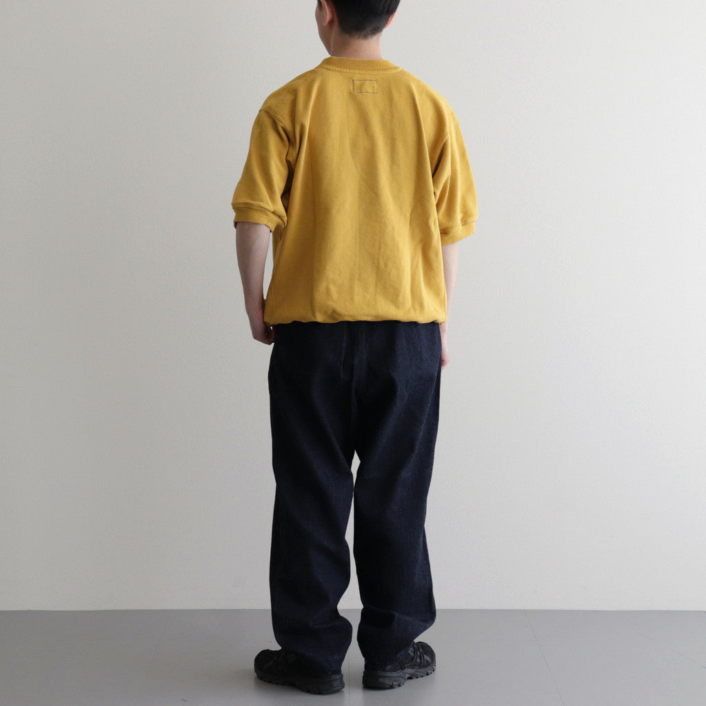 Field Short Sleeve Sweatshirt #Mustard [NT6403N]