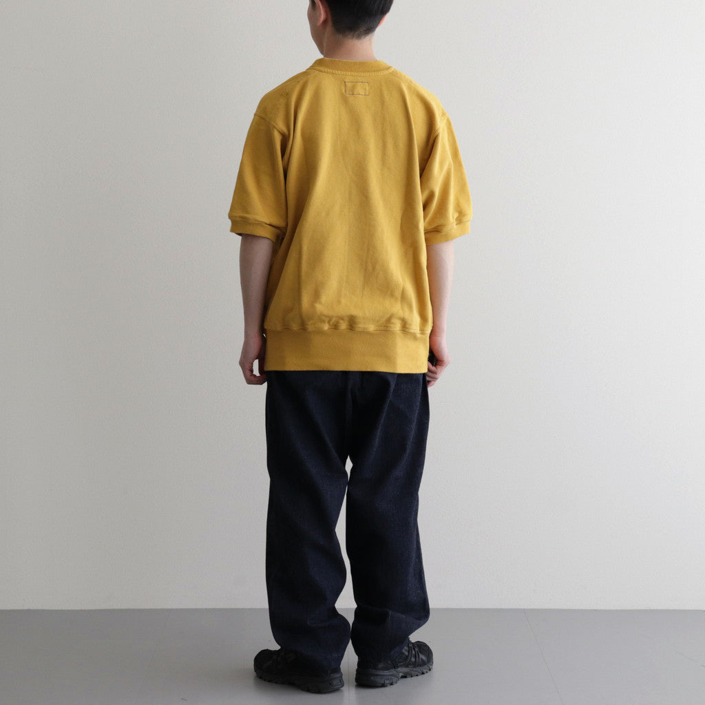 Field Short Sleeve Sweatshirt #Mustard [NT6403N]