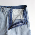 13.5oz DENIM TROUSERS FADE #ICE INDIGO [17032 40554]