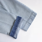 13.5oz DENIM TROUSERS FADE #ICE INDIGO [17032 40554]