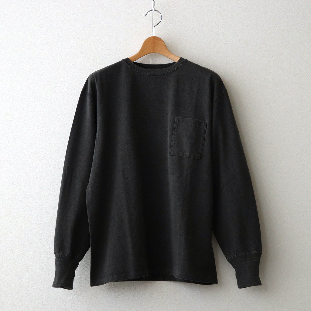 LONG SLEEVE TUBE TEE #BLACK [241OJ-CT10]