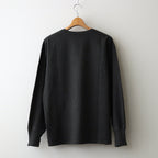 LONG SLEEVE TUBE TEE #BLACK [241OJ-CT10]