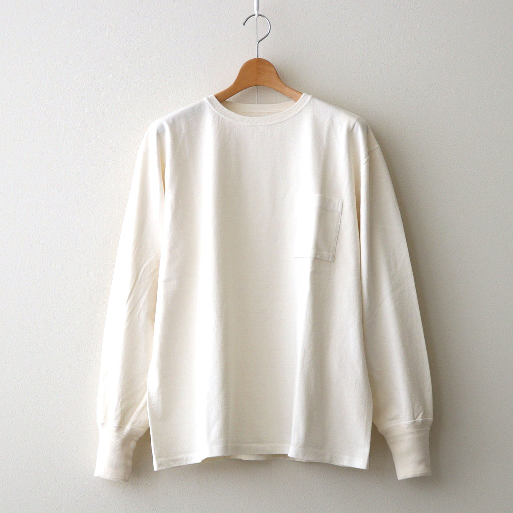 LONG SLEEVE TUBE TEE #BONE [241OJ-CT10]
