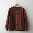 OPEN FRONT TUBE CARDY #BARK [241OJ-CT09]