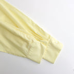 ORGANIC PERU PIMA COTTON LOAN COMFORT FIT SHIRT #YELLOW [A24A-18SH02C]