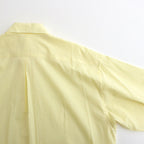 ORGANIC PERU PIMA COTTON LOAN COMFORT FIT SHIRT #YELLOW [A24A-18SH02C]